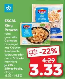 Kaufland ESCAL King Prawns Angebot