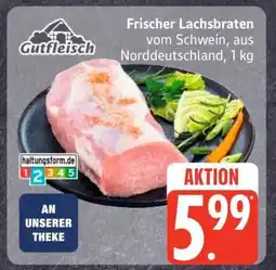 Edeka Frischer Lachsbraten vom Schwein Angebot