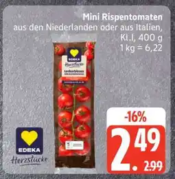 Edeka Mini-Rispentomaten Angebot