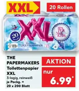 Kaufland THE PAPERMAKERS Toilettenpapier XXL Angebot