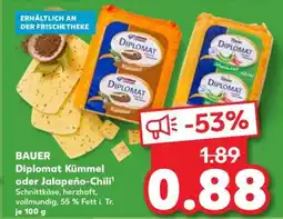 Kaufland Diplomat Kümmel oder Jalapeño-Chili Angebot