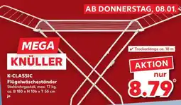 Kaufland K-CLASSIC Flügelwäscheständer Angebot