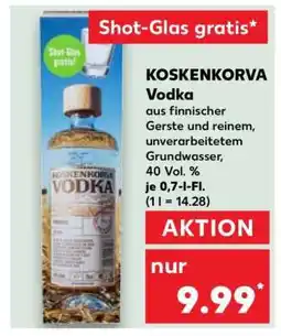 Kaufland KOSKENKORVA Vodka Angebot
