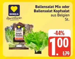 Edeka Ballensalat Mix oder Ballensalat Kopfsalat Angebot