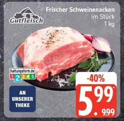 Edeka Frischer Schweinenacken im Stück Angebot