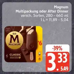 Edeka Magnum Multipackung oder After Dinner Angebot