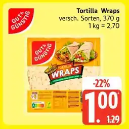 Edeka Tortilla Wraps Angebot