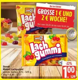 Edeka STORCK Nimm2 Lachgummi Angebot