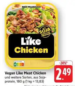 Edeka Vegan Like Meat Chicken Angebot