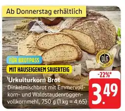 Edeka Urkulturkorn Brot Angebot