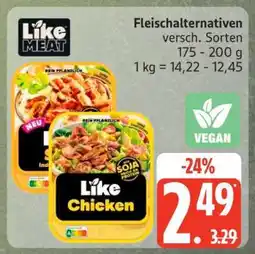 Edeka Like Meat Fleischalternativen Angebot