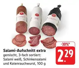 Edeka Salami-Aufschnitt extra Angebot