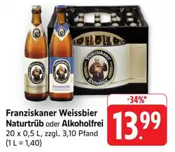 Edeka Franziskaner Weissbier Angebot
