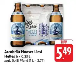 Edeka Arcobräu Mooser Liesl Helles Angebot