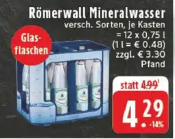 Edeka Römerwall Mineralwasser Angebot