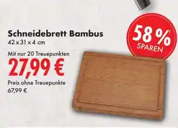 Edeka Schneidebrett Bambus Angebot