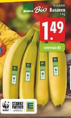 Edeka EDEKA Bio Bananen Angebot