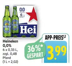 Edeka Heineken / 0,0% Angebot