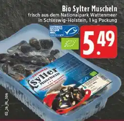 Edeka Bio Sylter Muscheln Angebot