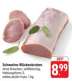 Edeka Schweine-Rückenbraten Angebot