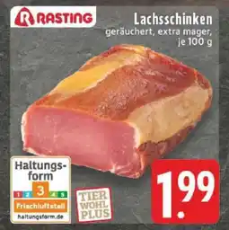 Edeka Rasting Lachsschinken Angebot