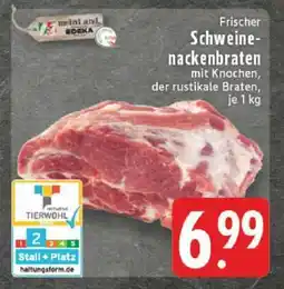 Edeka Frischer Schweinenackenbraten Angebot