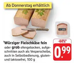Edeka Würziger Fleischkäse Angebot