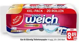 Edeka Gut & Günstig Toilettenpapier Angebot