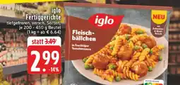 Edeka iglo Fleischbällchen Angebot
