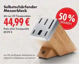 Edeka Selbstschärfender Messerblock Angebot