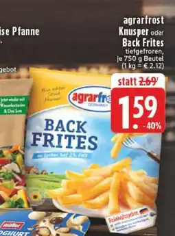 Edeka agrarfrost Knusper oder Back Frites Angebot