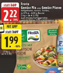 Edeka Frosta Gemüse-Mix oder Gemüse-Pfanne Angebot