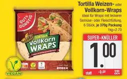 Edeka Tortilla Weizen- oder Vollkorn-Wraps Angebot