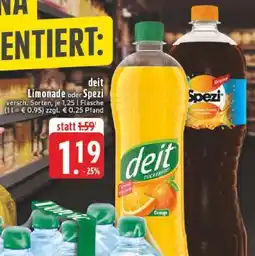 Edeka deit Limonade oder Spezi Angebot