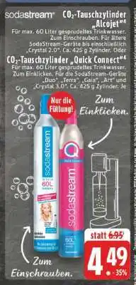 Edeka Sodastream CO2-Tauschzylinder Angebot