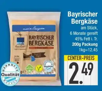 Edeka Bayrischer Bergkäse Angebot
