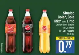 Edeka Sinalco Cola, Cola Mix oder Limo Angebot
