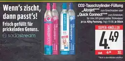 Edeka Sodastream CO2-Tauschzylinder-Füllung Angebot