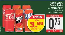Edeka Coca-Cola, Fanta, Sprite oder Mezzo Mix Angebot