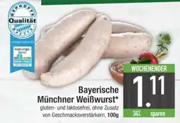 Edeka Bayerische Münchner Weißwurst Angebot