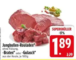 Edeka Jungbullen-Rouladen Angebot