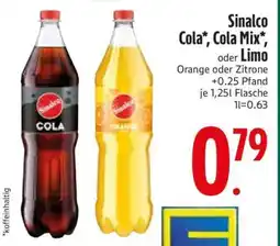 Edeka Sinalco Cola, Cola Mix, Limo Angebot