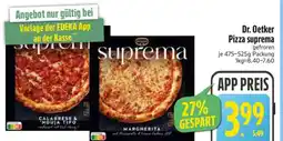 Edeka Dr. Oetker Pizza Suprema Angebot