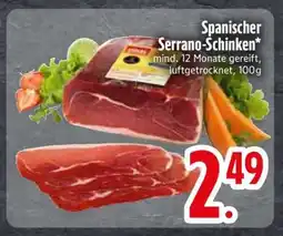 Edeka Spanischer Serrano-Schinken Angebot