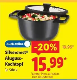 Lidl Silvercrest Aluguss-Kochtopf Angebot