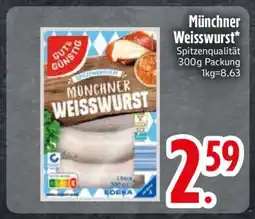 Edeka Münchner Weisswurst Angebot