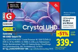 Lidl SAMSUNG 4K-UHD-Smart-TV Angebot