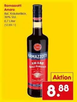 Netto Marken-Discount Ramazzotti Amaro Angebot