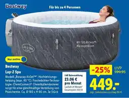 Lidl Bestway Lay-Z Spa Angebot