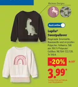 Lidl lupilu Sweatpullover Angebot